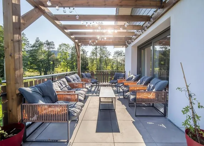 Ferienhaus Campose, Authentique Maison Vintage Avec Spa, 10p Gérardmer